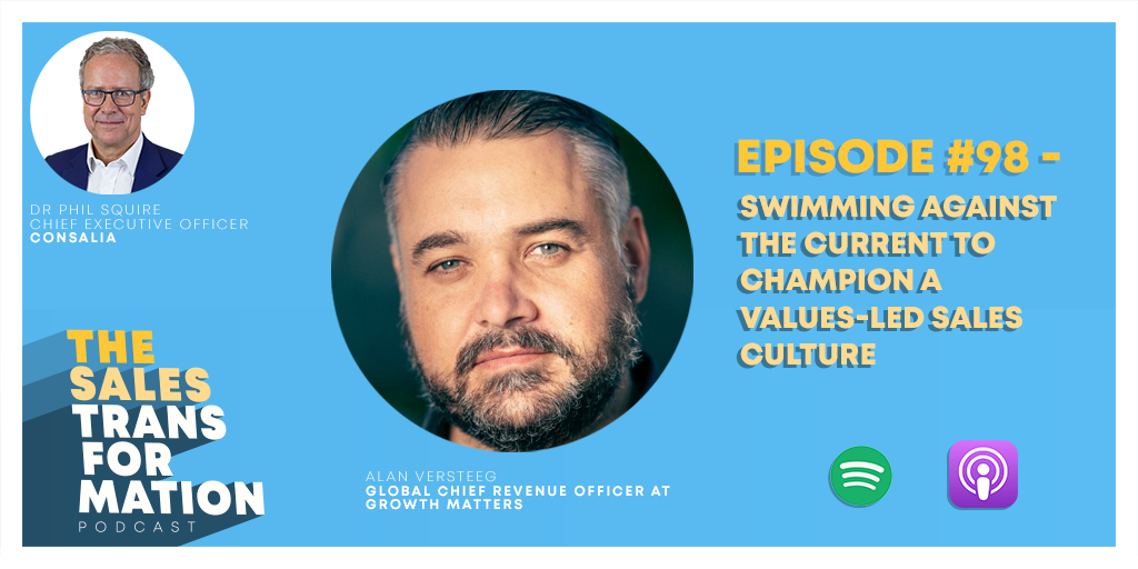 The Sales Transformation Podcast: Ep 98 – Swimming against the current ...