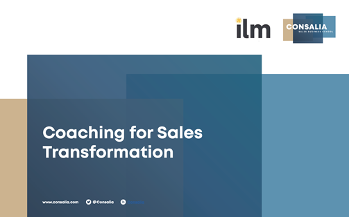 Coaching for Sales Transformation brochure